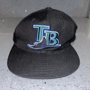 Vintage New Era Tampa Bay Devil Rays Adjustable One Size Fits All Baseball Hat